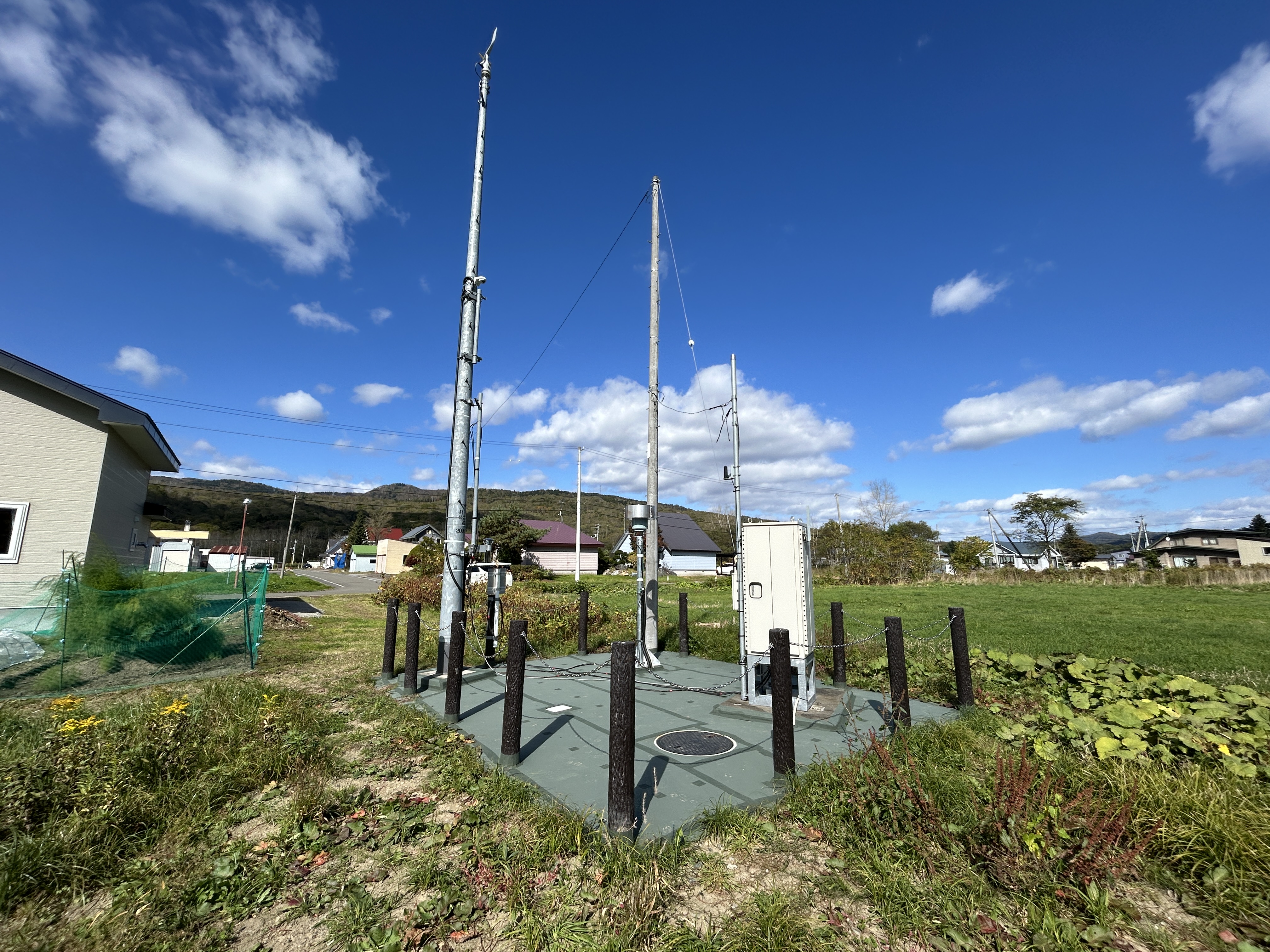 電気・電気通信設備 点検・施工事業の実績：防災行政無線の点検