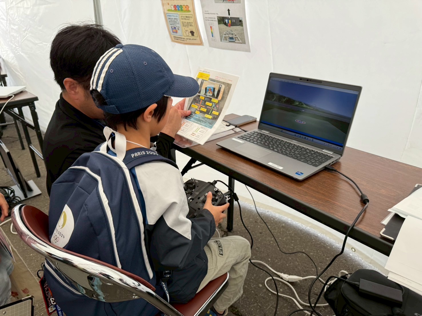 花火大会などイベントにおけるドローン体験